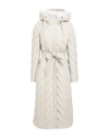 Diego M Woman Puffer Beige Size 2 Polyester In Sand