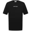 Diego Venturino Black Cotton T-shirt In Black