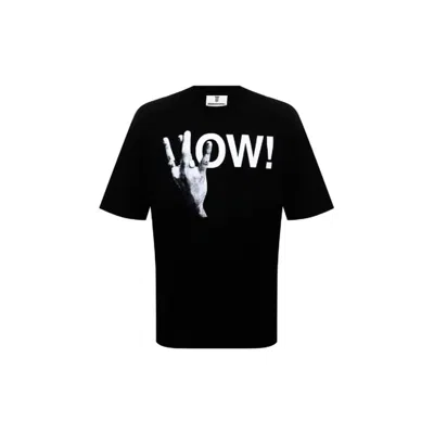 Diego Venturino Cotton Men's T-shirt In Black