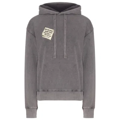 Diego Venturino Gray Cotton Men's Sweater In Brown