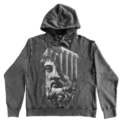 Diego Venturino Gray Cotton Sweater In Grey