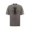 Diego Venturino Gray Cotton T-shirt In Gray