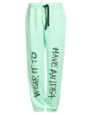 Diego Venturino Man Pants Green Size L Cotton