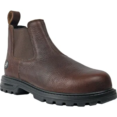 Diehard Nitro Composite Toe Work Shoe In Brown