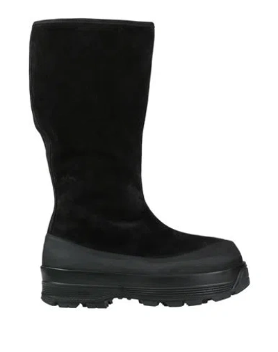 Diemme Alta Badia Shearling Woman Boot Black Size 8 Leather