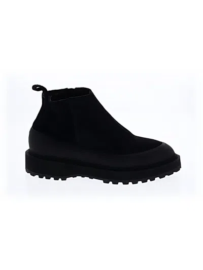 Pre-owned Diemme Ankle Boots In Black