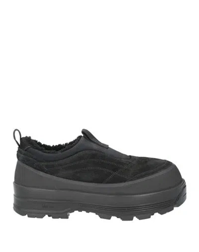 Diemme Badia Basso Shearling Man Sneakers Black Size 9 Leather