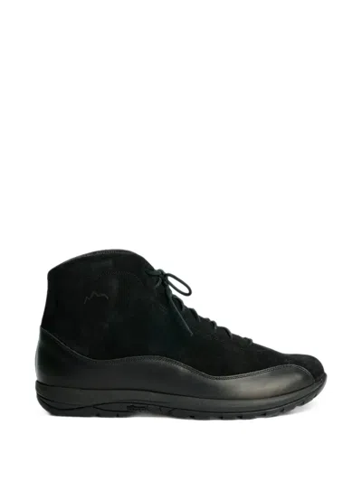 Diemme Bardolino Mid Suede-panelled Boots In Animal Print