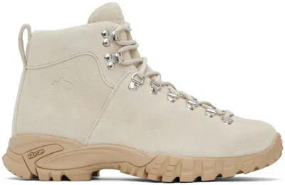 Diemme Beige Maser Light Hiker Boots In Sand Suede