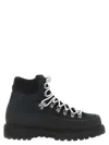 Diemme Roccia Vet Gomma Leather Boots In Black