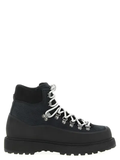 DIEMME BLACK LACE UP BOOTS