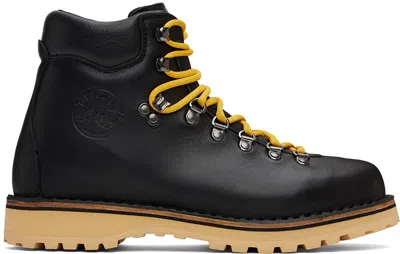 DIEMME BLACK ROCCIA VET FULL GRAIN BOOTS