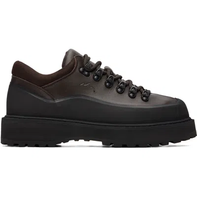 Diemme Brown Cornaro Due Gomma Boots In Multi