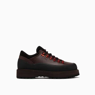 Diemme Cornaro Due Rubber Sneakers In Brown