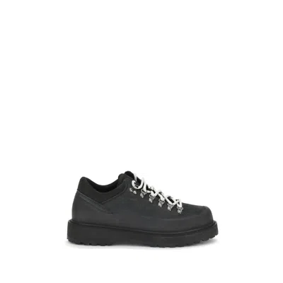 Diemme Cornaro Gomma Ankle Boots In Black