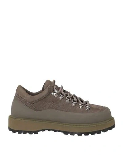 Diemme Cornaro Gomma Woman Ankle Boots Military Green Size 7 Leather