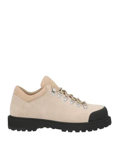 Diemme Cornaro Woman Ankle Boots Cream Size 8 Leather In Neutral