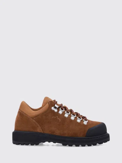 Diemme Flat Shoes Woman In Walnut