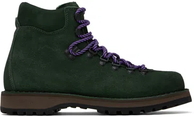 Diemme Green Roccia Vet Boots In Deep Forest Suede