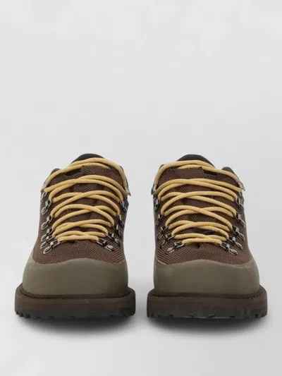 Diemme Roccia Vet Sport Rubber-trimmed Shell Hiking Boots In Brown