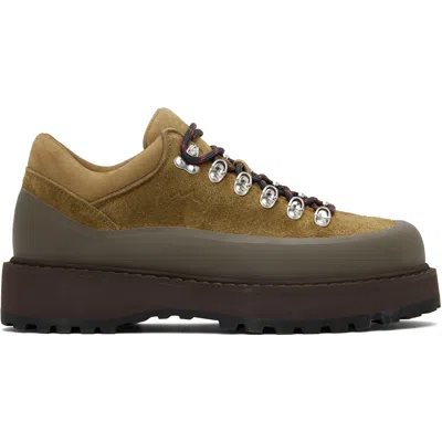 Diemme Khaki Cornaro Due Gomma Boots In Green