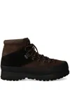 Diemme Man Ankle Boots Dark Brown Size 11 Leather In Brown