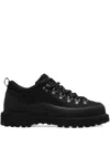 Diemme Lace-up Hiking Sneakers In Black