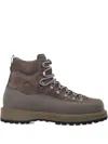 Diemme Roccia Vet Rubber-trimmed Full-grain Leather Hiking Boots In Multi