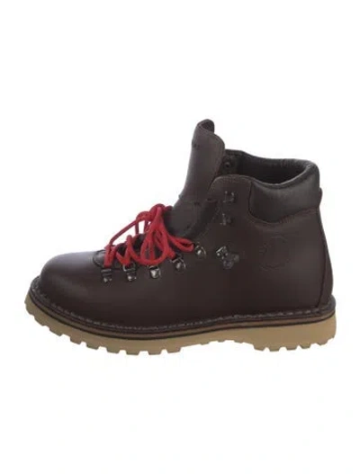 Pre-owned Diemme Leather Hiking Boots In Brown