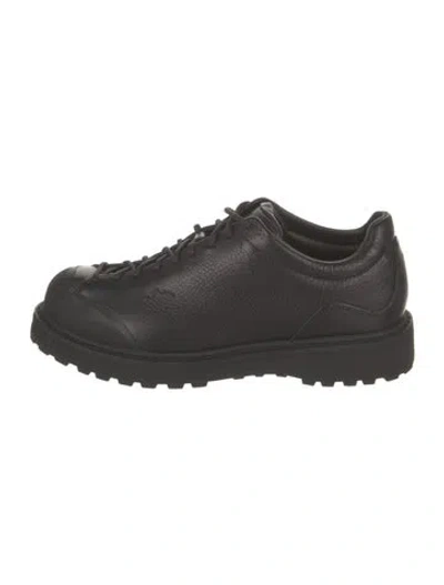 Pre-owned Diemme Leather Lace-up Boots W/ Tags In Black