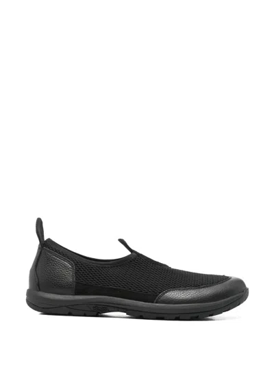 Diemme Logo-detail Slip-ons In Black
