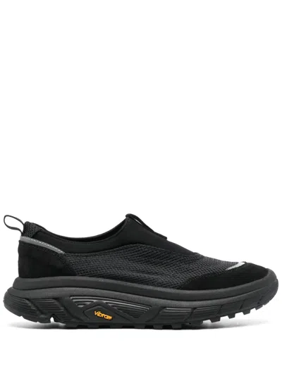 Diemme Low-top Calf Leather Sneakers In Black