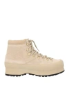 Diemme Man Ankle Boots Beige Size 10 Leather In Beige