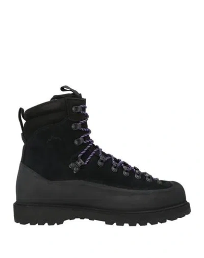 Diemme Man Ankle Boots Black Size 10 Leather