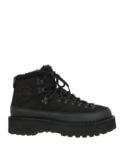 Diemme Man Ankle Boots Black Size 9 Leather