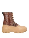 Diemme Brown Anatra Boots In Copper Brown