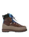Diemme Man Ankle Boots Dark Brown Size 10 Leather In Brown