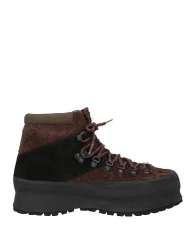 Diemme Man Ankle Boots Dark Brown Size 11 Leather