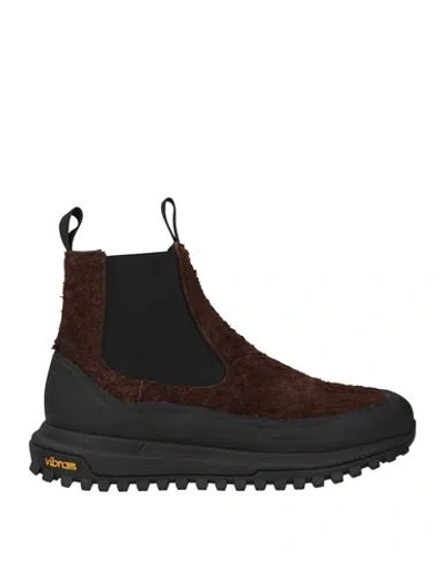 Diemme Man Ankle Boots Dark Brown Size 11 Leather