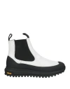 Diemme Man Ankle Boots White Size 10 Leather In White