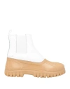 Diemme Man Ankle Boots White Size 9 Leather