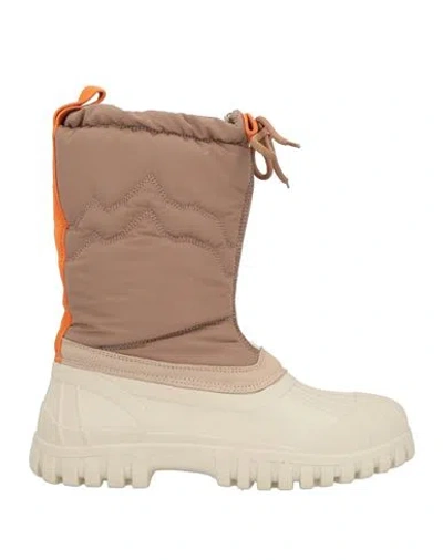 Diemme Man Boot Khaki Size 9 Textile Fibers, Rubber In Beige
