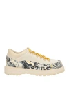 Diemme Man Lace-up Shoes Beige Size 14 Leather, Plastic In Beige
