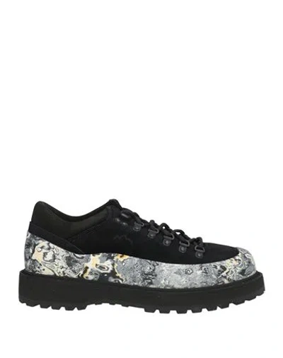 Diemme Man Lace-up Shoes Black Size 12 Leather, Plastic
