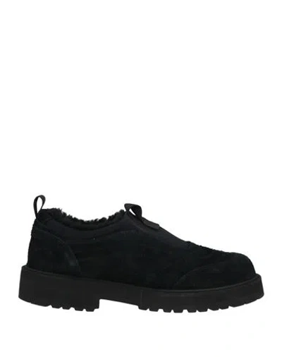 Diemme Man Loafers Black Size 11 Shearling