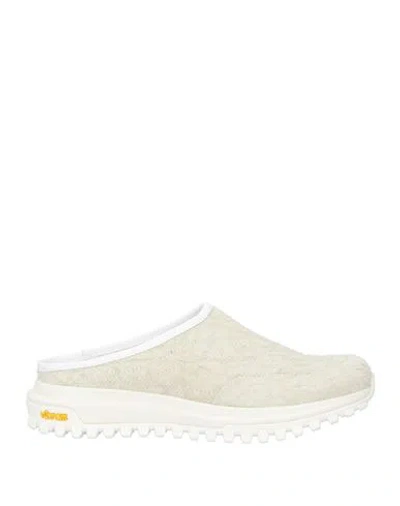 DIEMME DIEMME MAN MULES & CLOGS LIGHT GREY SIZE 4 LEATHER