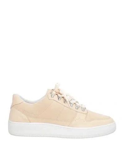 Diemme Man Sneakers Beige Size 10 Leather In Neutral