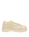 Diemme Man Sneakers Beige Size 12 Leather In Beige