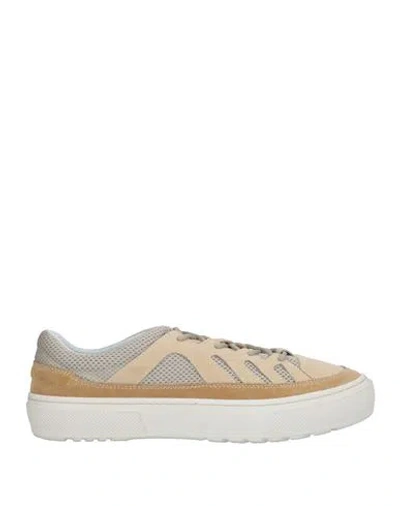 Diemme Man Sneakers Beige Size 13 Leather, Textile Fibers