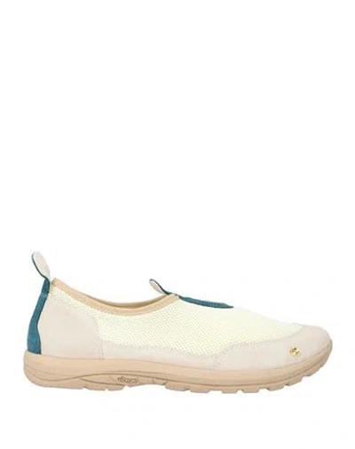 Diemme Man Sneakers Beige Size 8 Leather, Textile Fibers In Sand